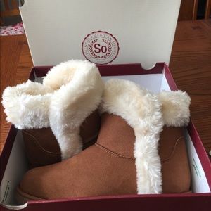 So NEW Brown Ankle Boots 7.5 Women